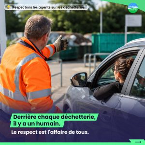 Avec les beaux jours, gardons le respect au cœur de nos déchetteries